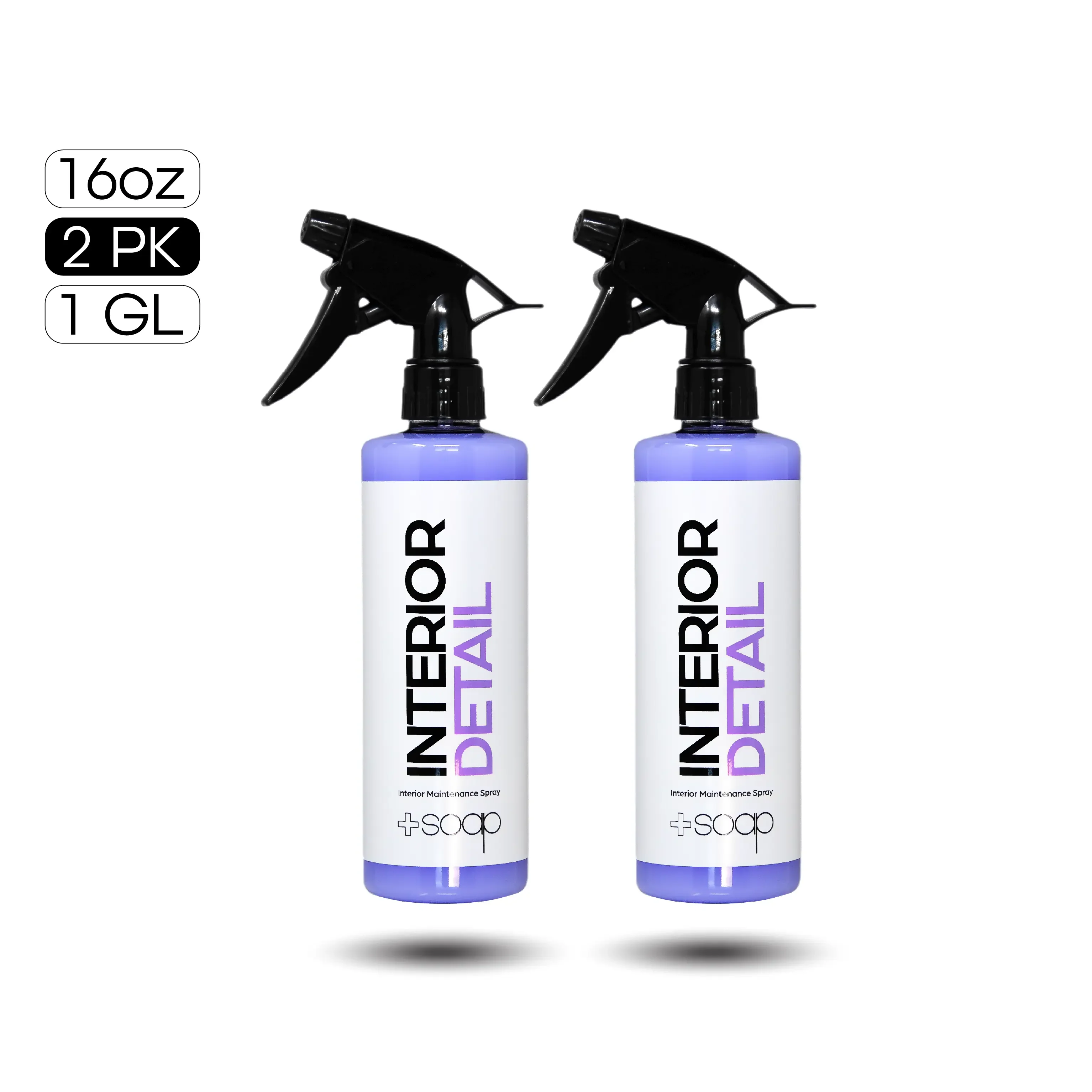Plus Soap Interior Detail Spray | Dashboard & Trim Detailer - Image 3