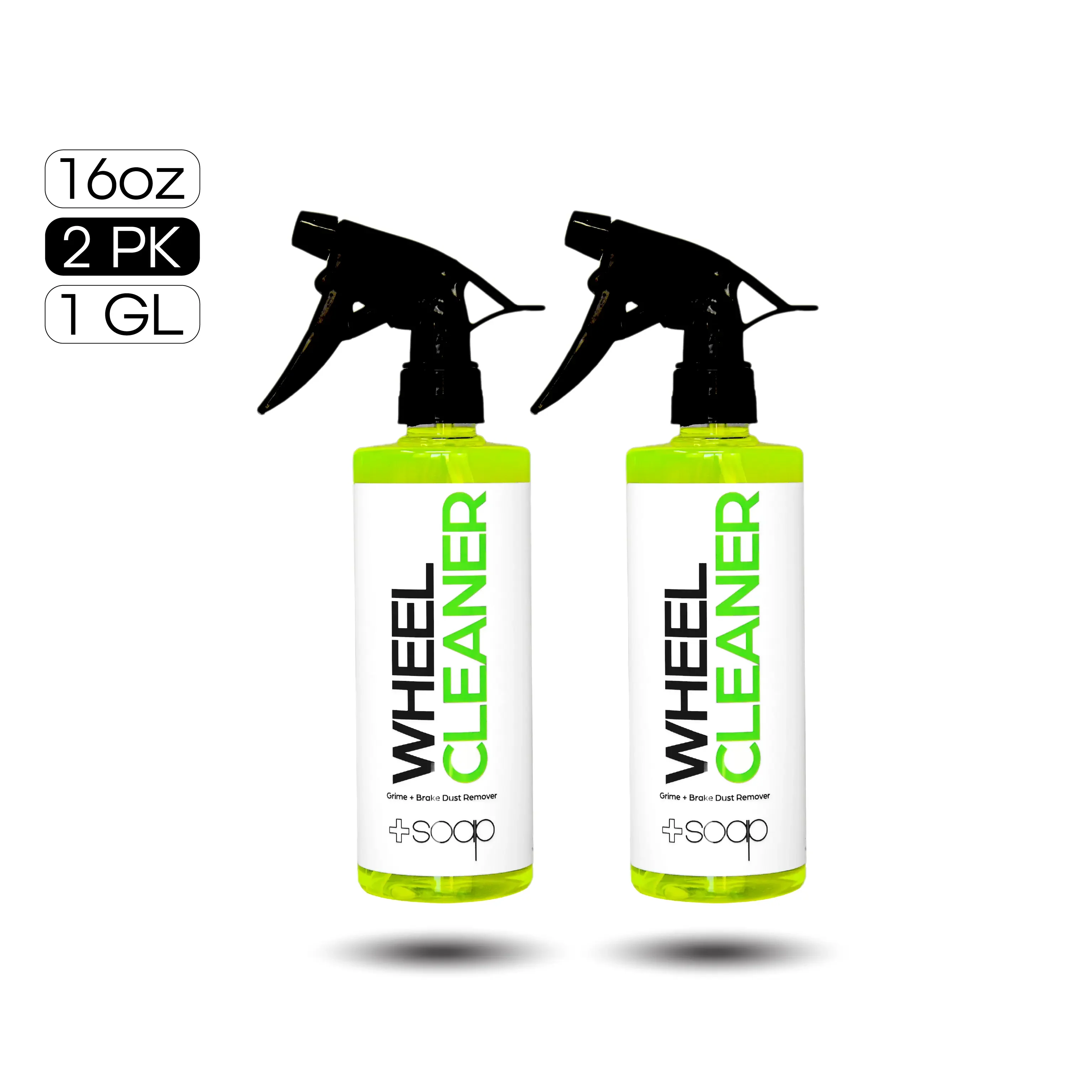 Plus Soap Wheel Cleaner | Non-Acid Brake Dust Remover - Image 3
