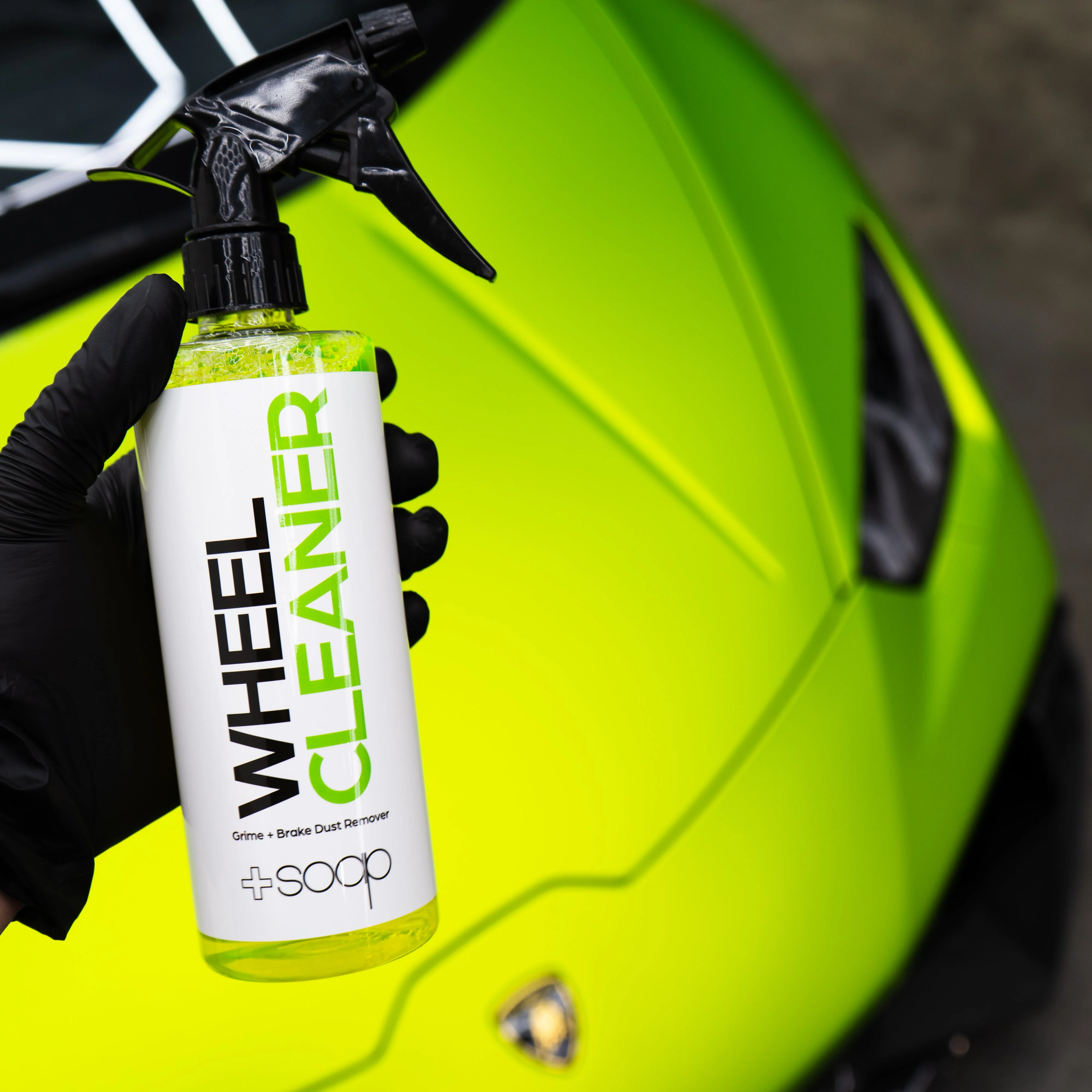 Plus Soap Wheel Cleaner | Non-Acid Brake Dust Remover - Image 4