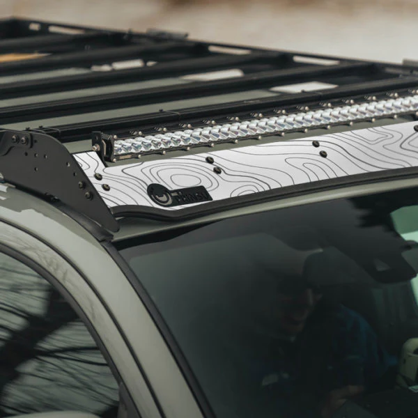 Prinsu Roof Rack Wind Deflector Decal For 4Runner - Image 3