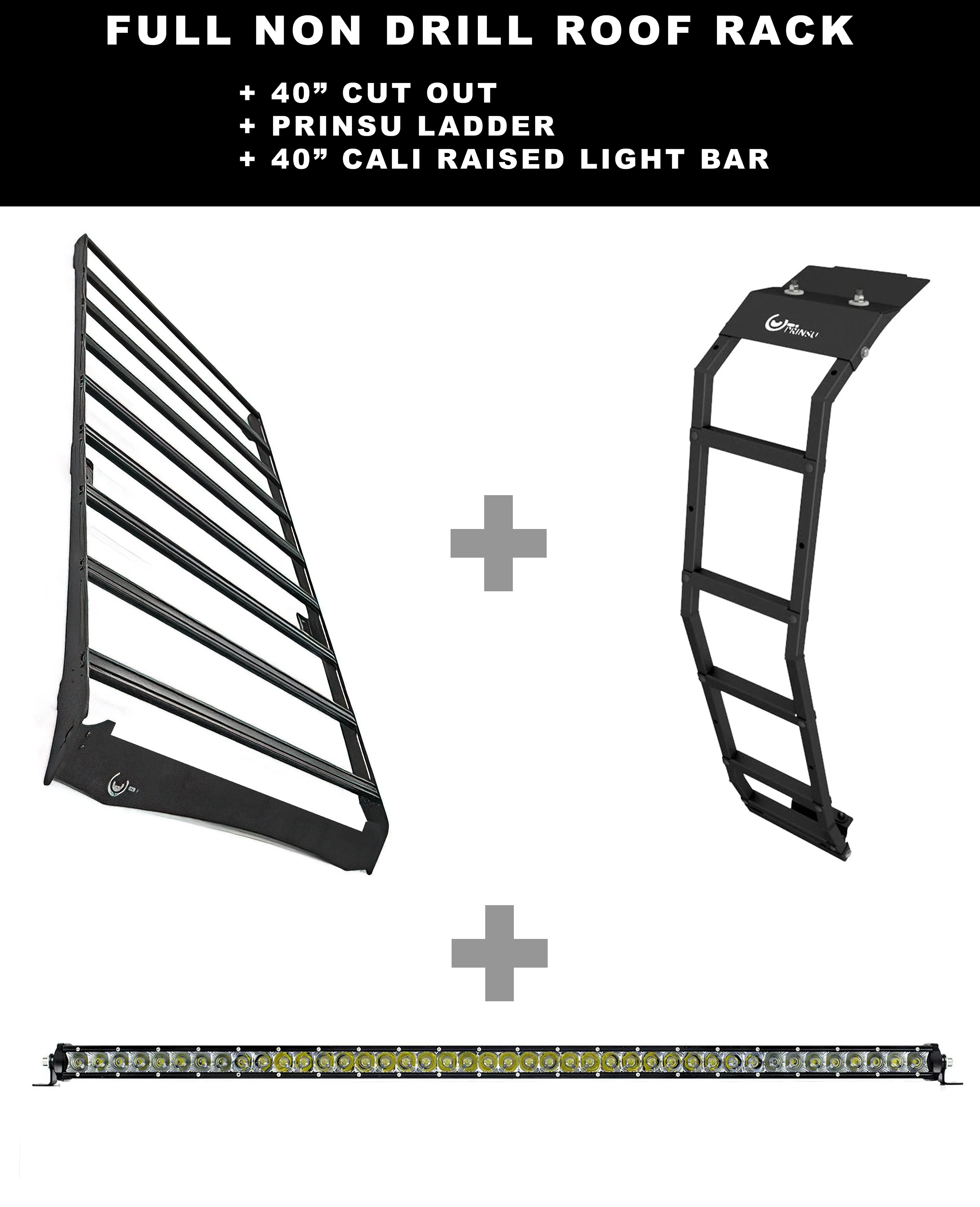 Prinsu Roof Rack Full Non-Drill For 4Runner (2010-2024) - Image 27