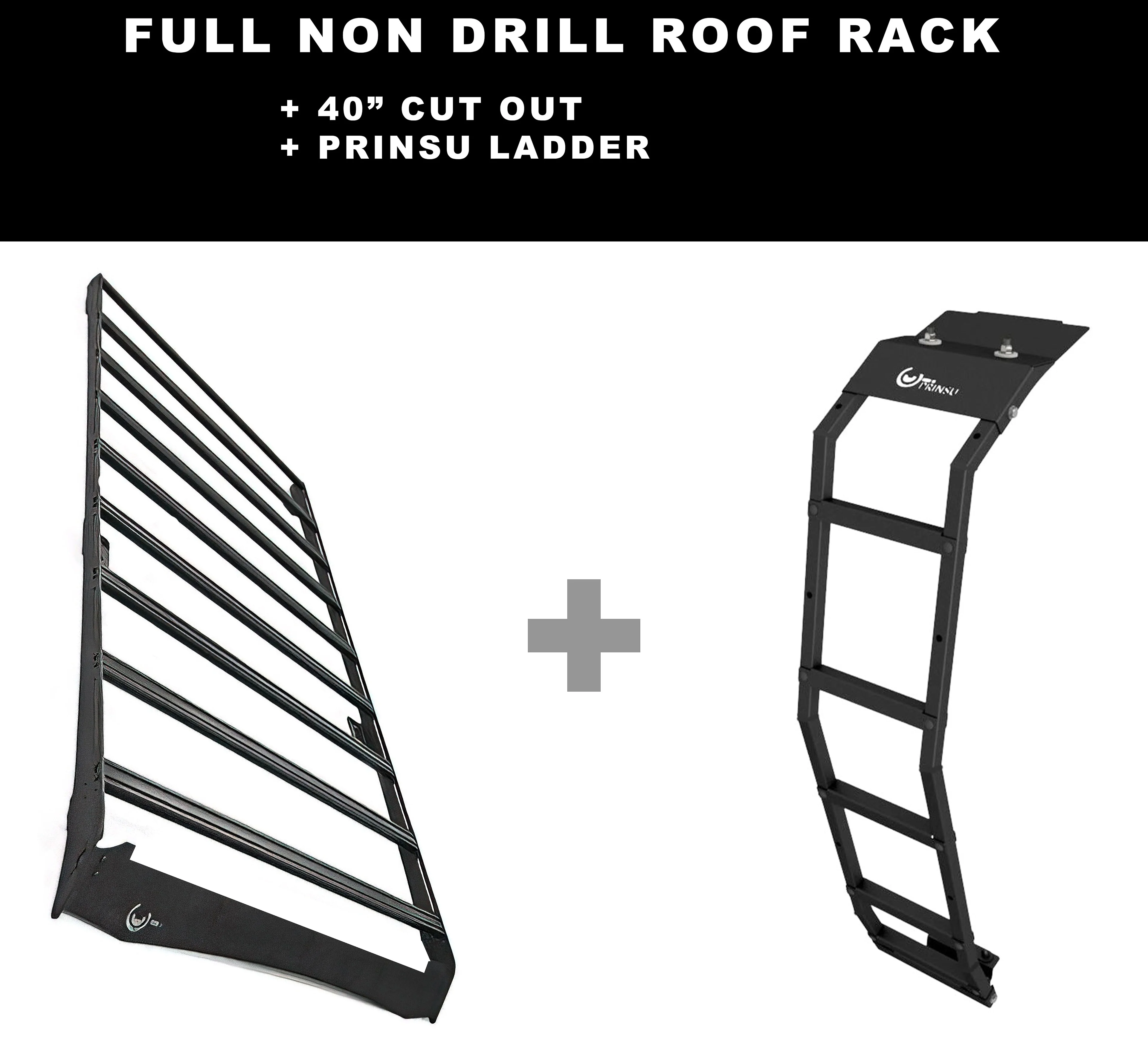 Prinsu Roof Rack Full Non-Drill For 4Runner (2010-2024) - Image 28