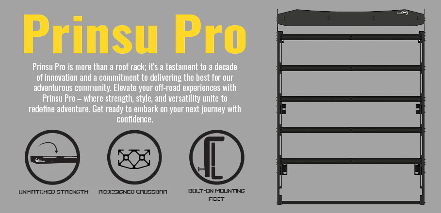 Prinsu Pro Full Roof Rack For 4Runner (2010-2024) - Image 11