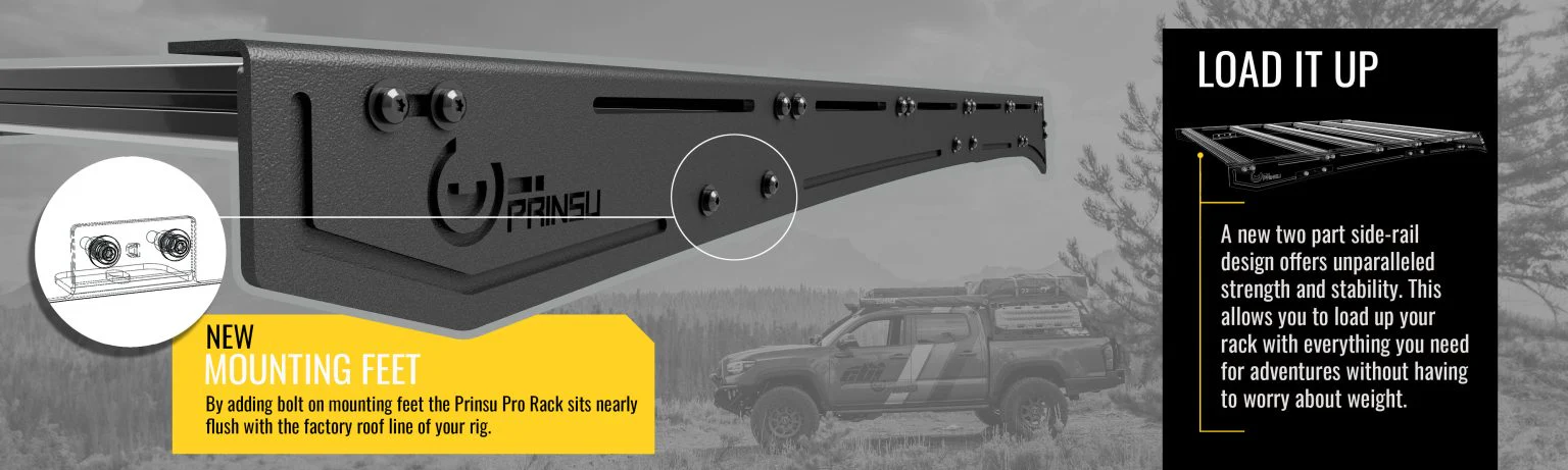 Prinsu Pro Full Roof Rack For 4Runner (2010-2024) - Image 16