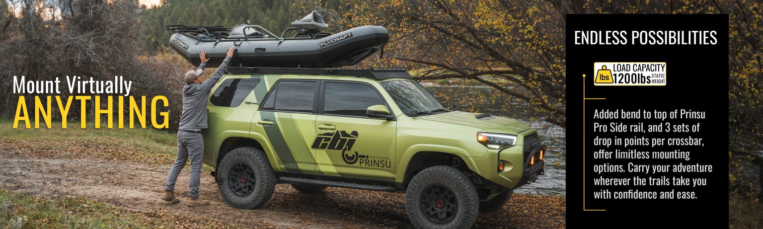 Prinsu Pro Full Roof Rack For 4Runner (2010-2024) - Image 18