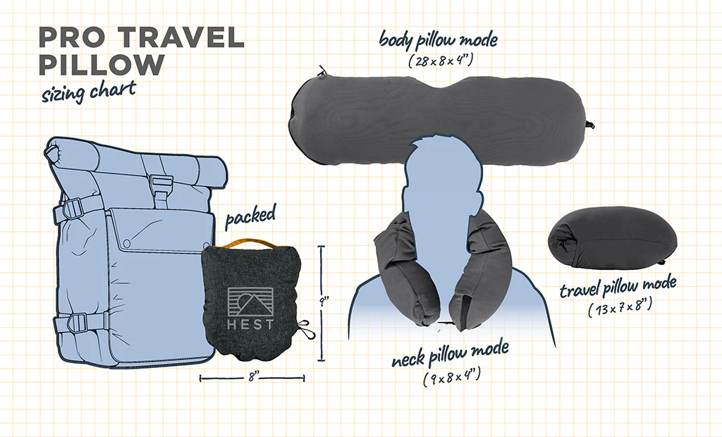 Hest Pro Travel Pillow - Image 4
