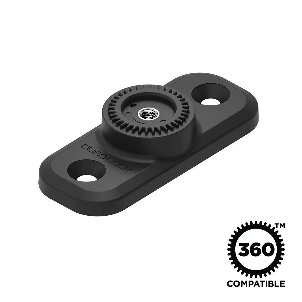 Quad Lock 360 Base - Flat Rectangle 2 Hole - Image 2
