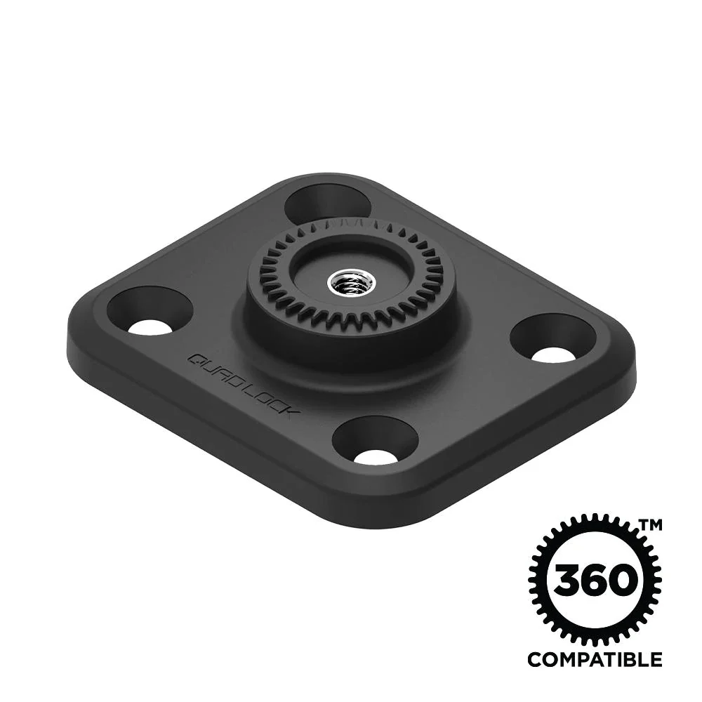 Quad Lock 360 Base - Flat Rectangle 4 Hole - Image 2