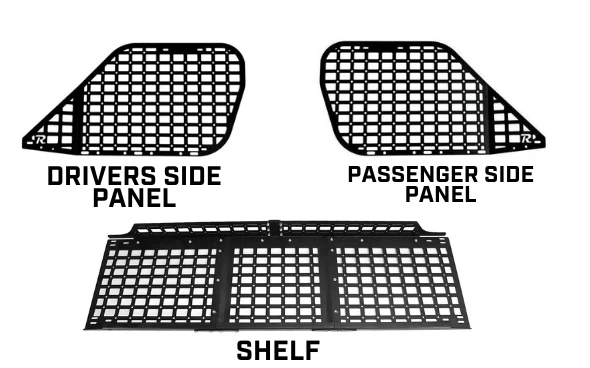 Rago Fabrication Modular Storage Panel System For 4Runner (2010-2024) - Image 4