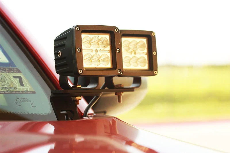 Rago Fabrication Ditch Light Bracket Extensions - Pair - Image 3