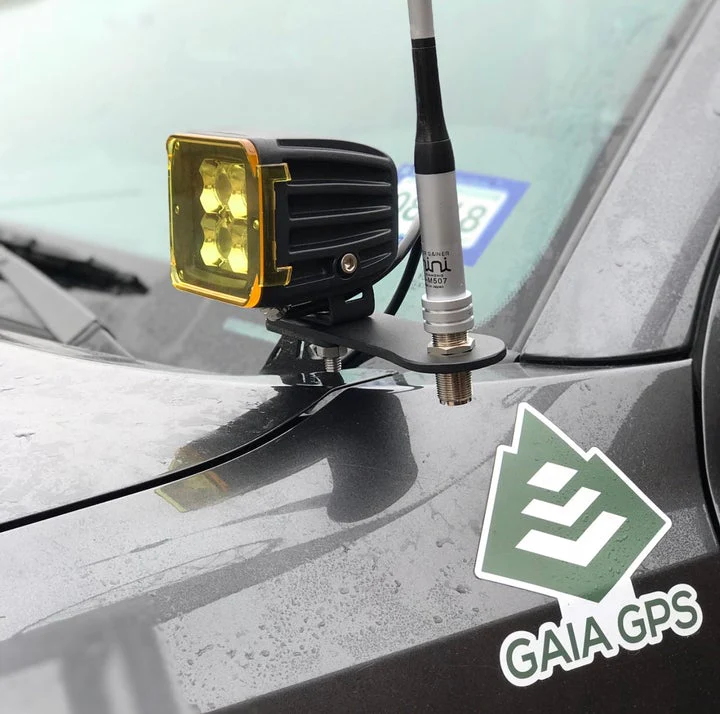 Rago Fabrication Ham Antenna Ditch Light Bracket Extension - Image 5