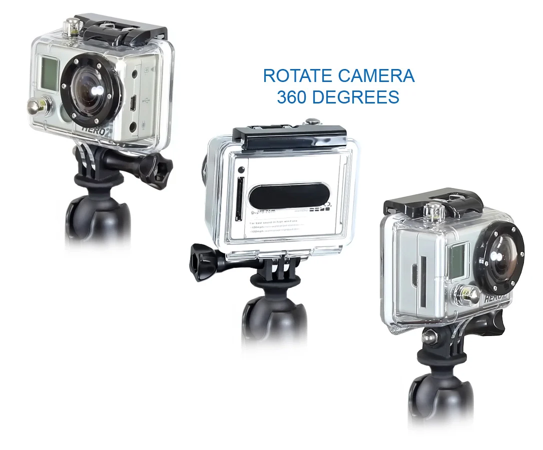 RAM Mounts Action Camera Universal Ball Adapter - Image 4