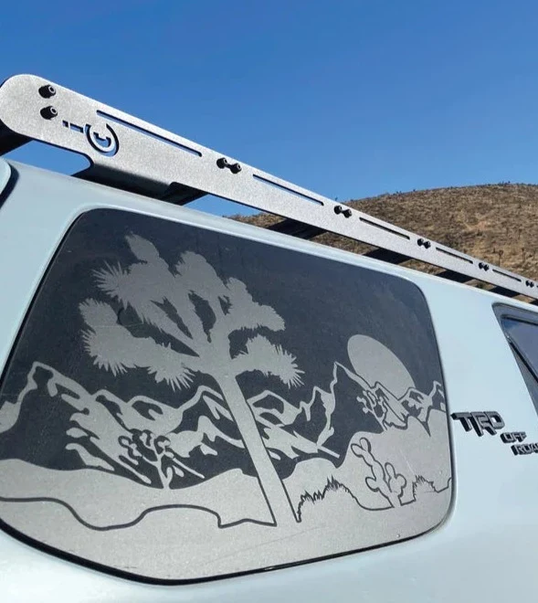 Rear Quarter Panel Window Decals For 4Runner (2010-2024) - Image 16
