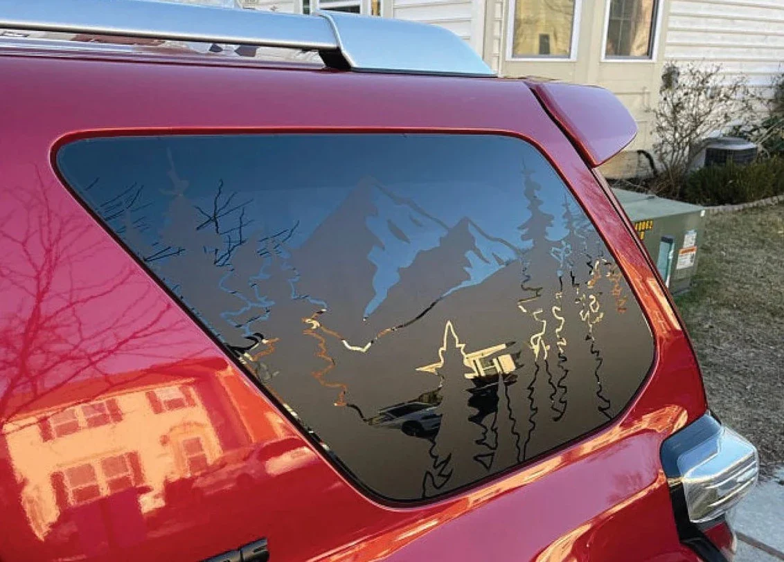 Rear Quarter Panel Window Decals For 4Runner (2010-2024) - Image 17