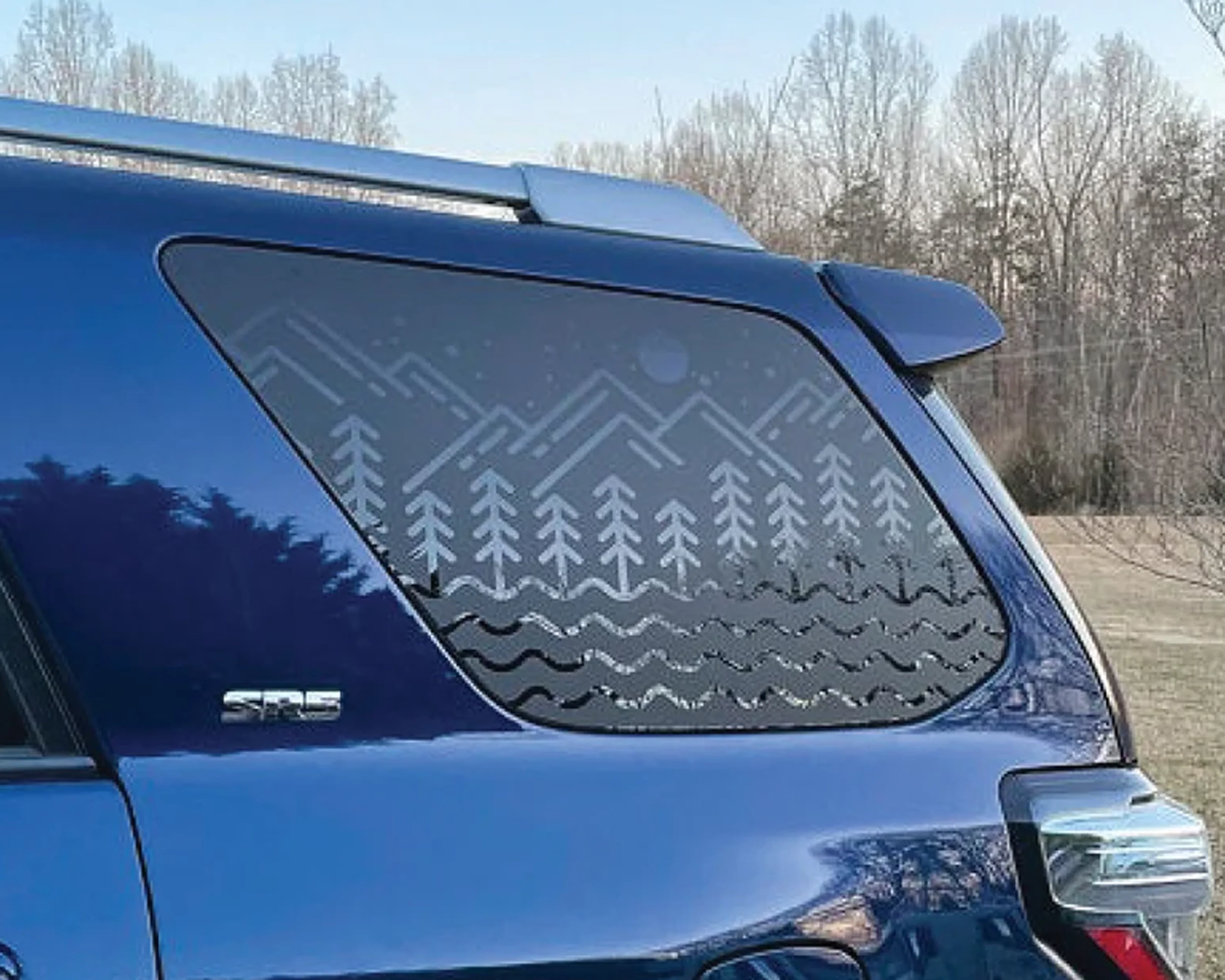 Rear Quarter Panel Window Decals For 4Runner (2010-2024) - Image 19