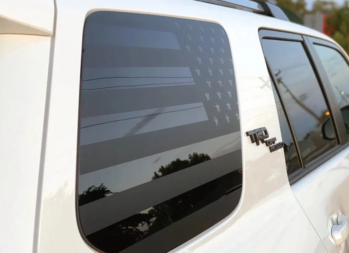 Rear Quarter Panel Window Decals For 4Runner (2010-2024) - Image 2