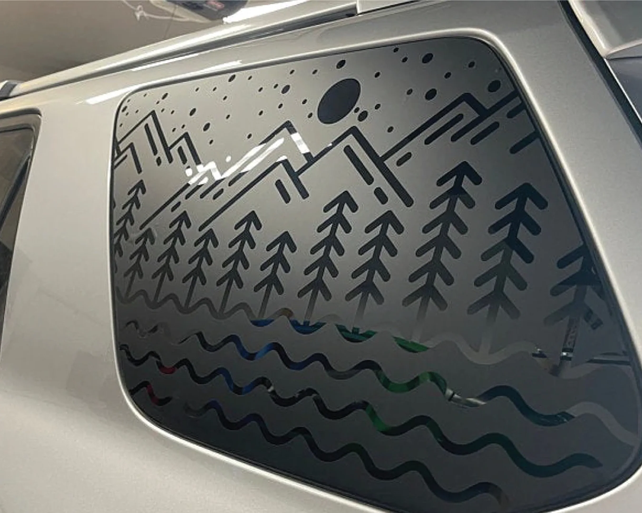 Rear Quarter Panel Window Decals For 4Runner (2010-2024) - Image 20