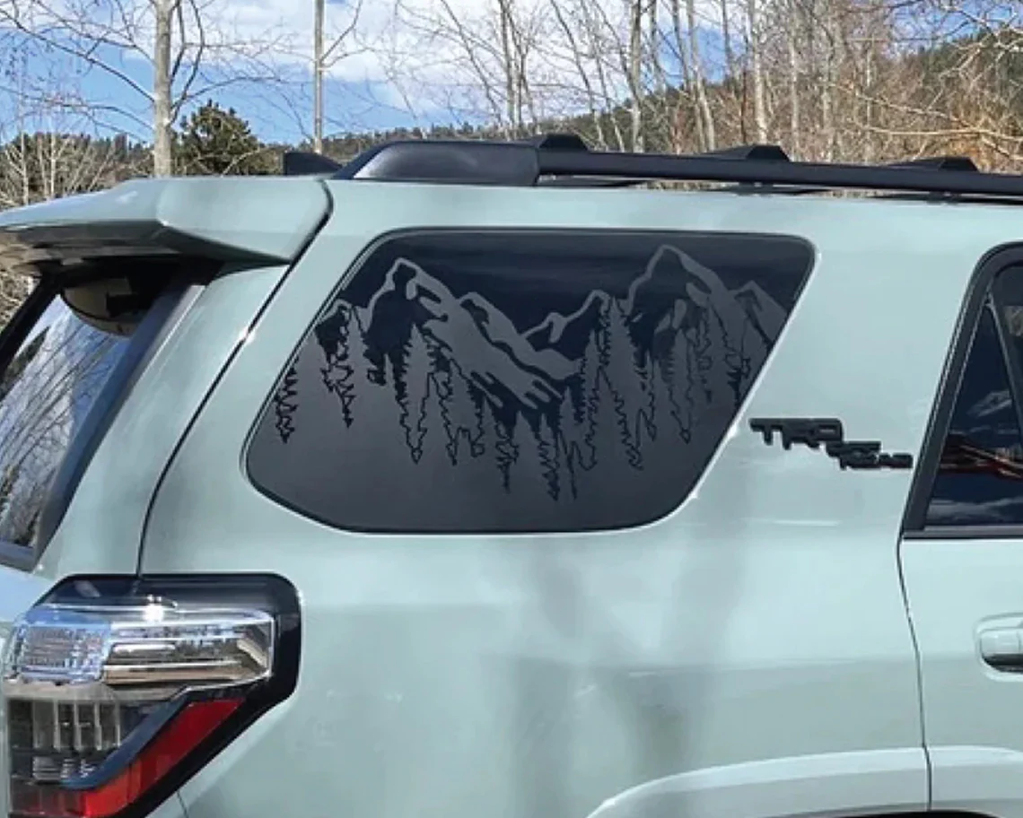 Rear Quarter Panel Window Decals For 4Runner (2010-2024) - Image 21