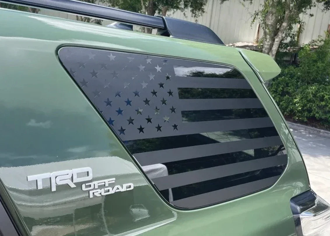 Rear Quarter Panel Window Decals For 4Runner (2010-2024) - Image 4