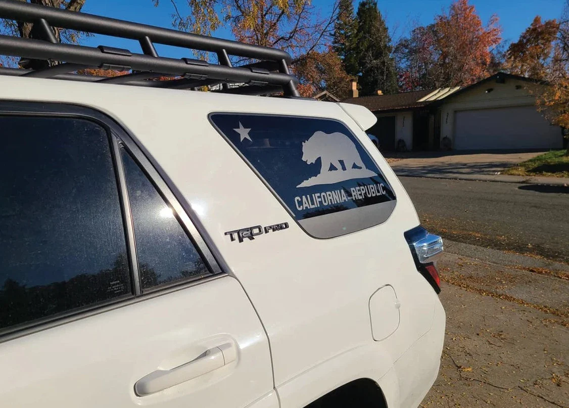 Rear Quarter Panel Window Decals For 4Runner (2010-2024) - Image 8