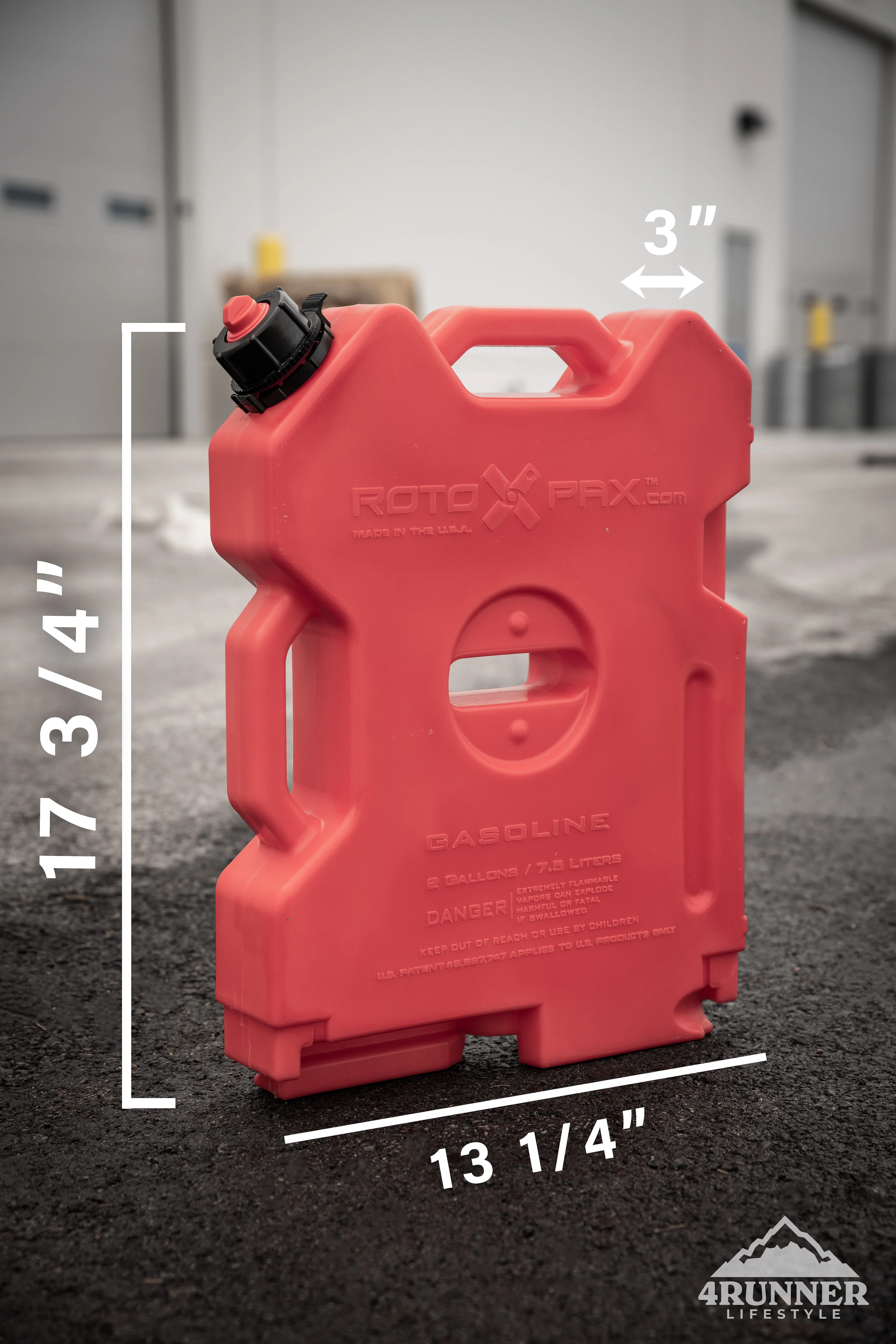 Rotopax 2 Gallon Gasoline - Image 3