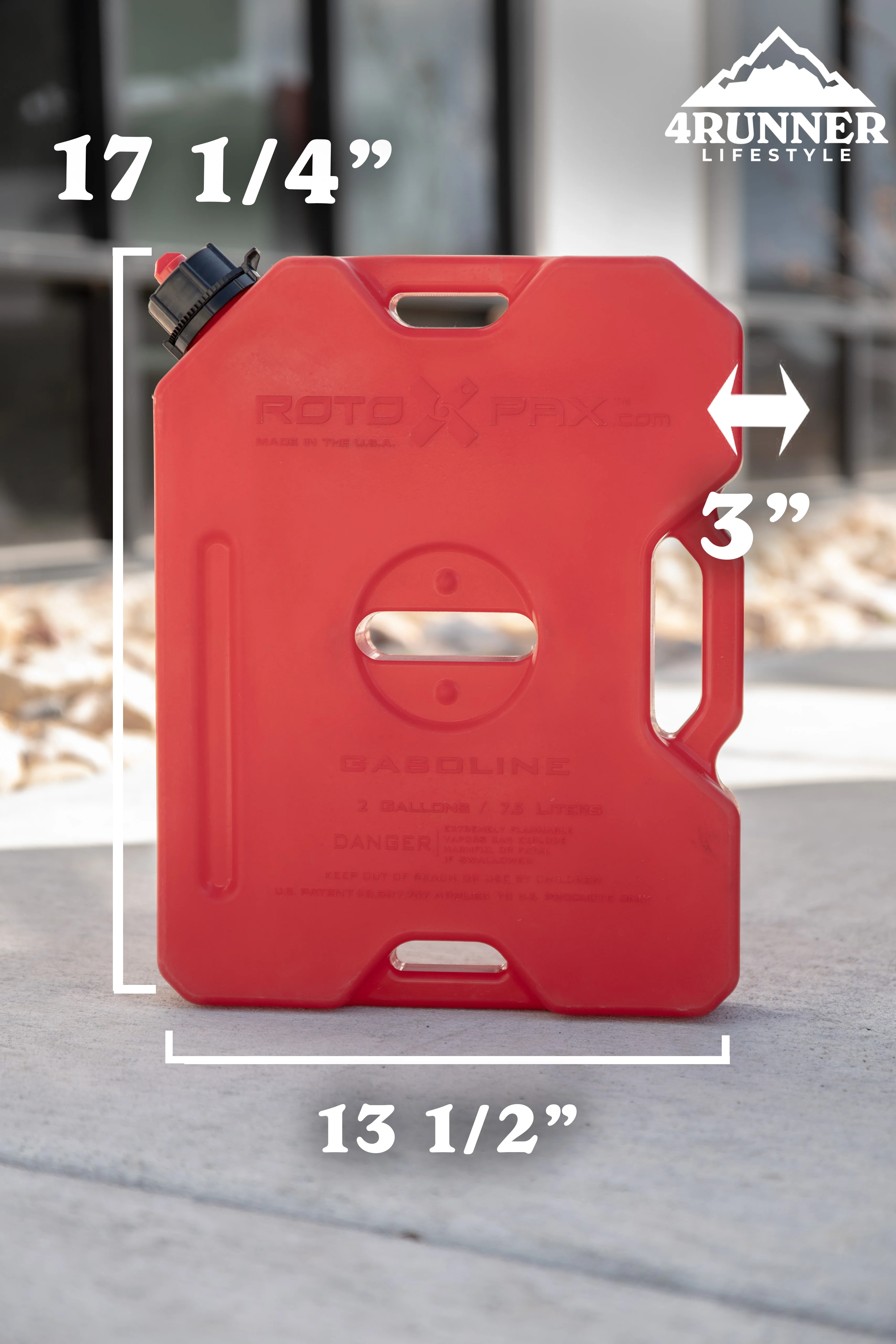 Rotopax 2 Gallon Gasoline Gen 2 - Image 2