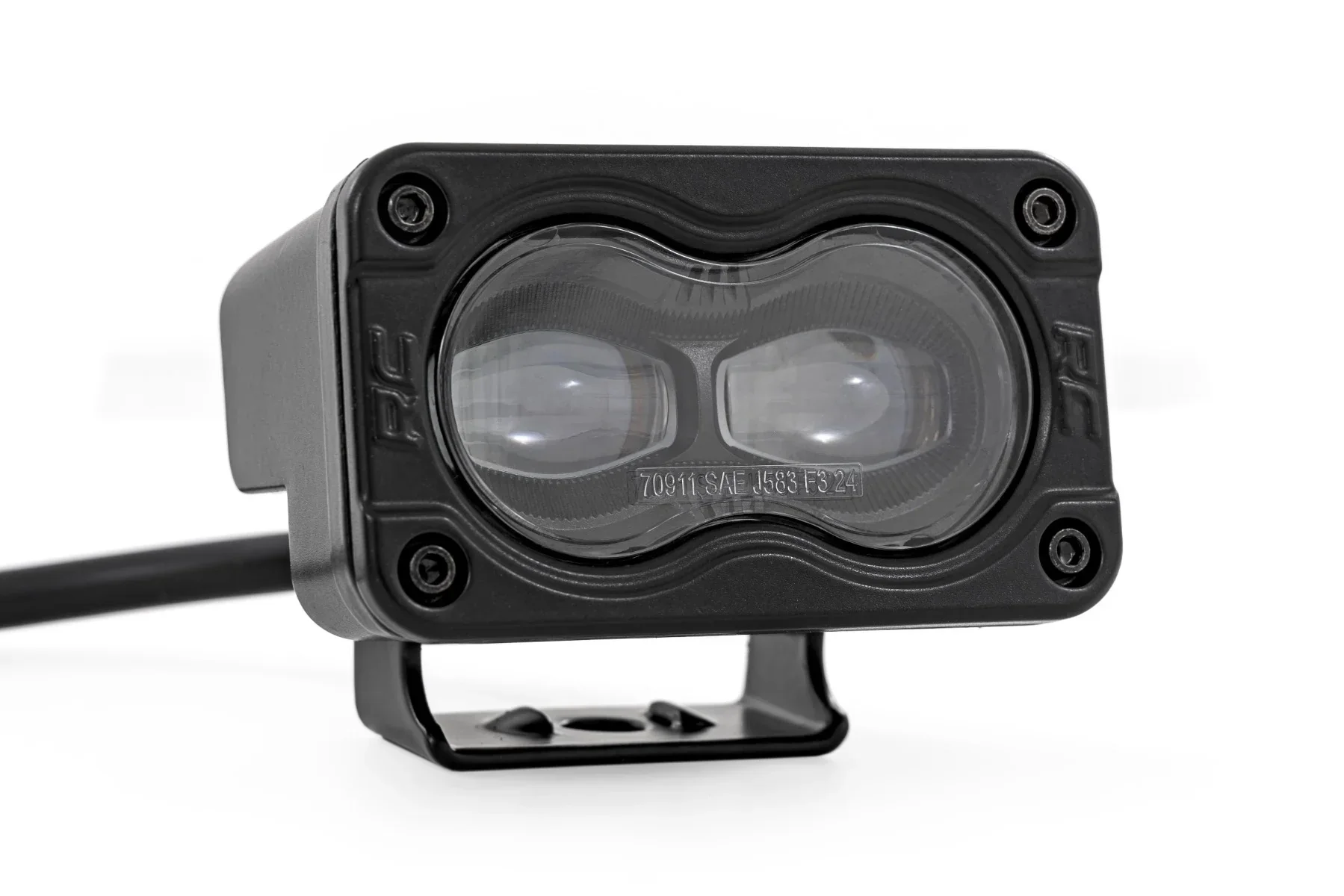 Rough Country 3x1.75" Black Series Led Slim Fog Lights - Image 2