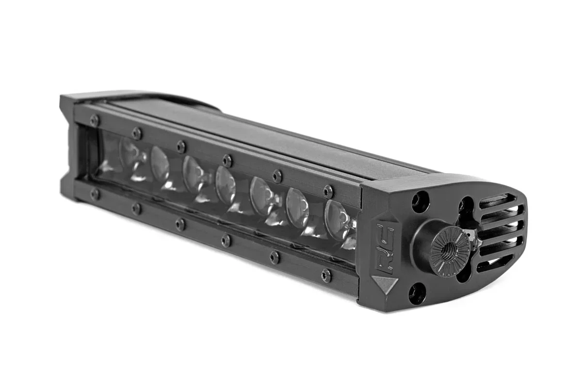Rough Country 8" Black Series LED Light Bar W/ Amber DRL - Image 2