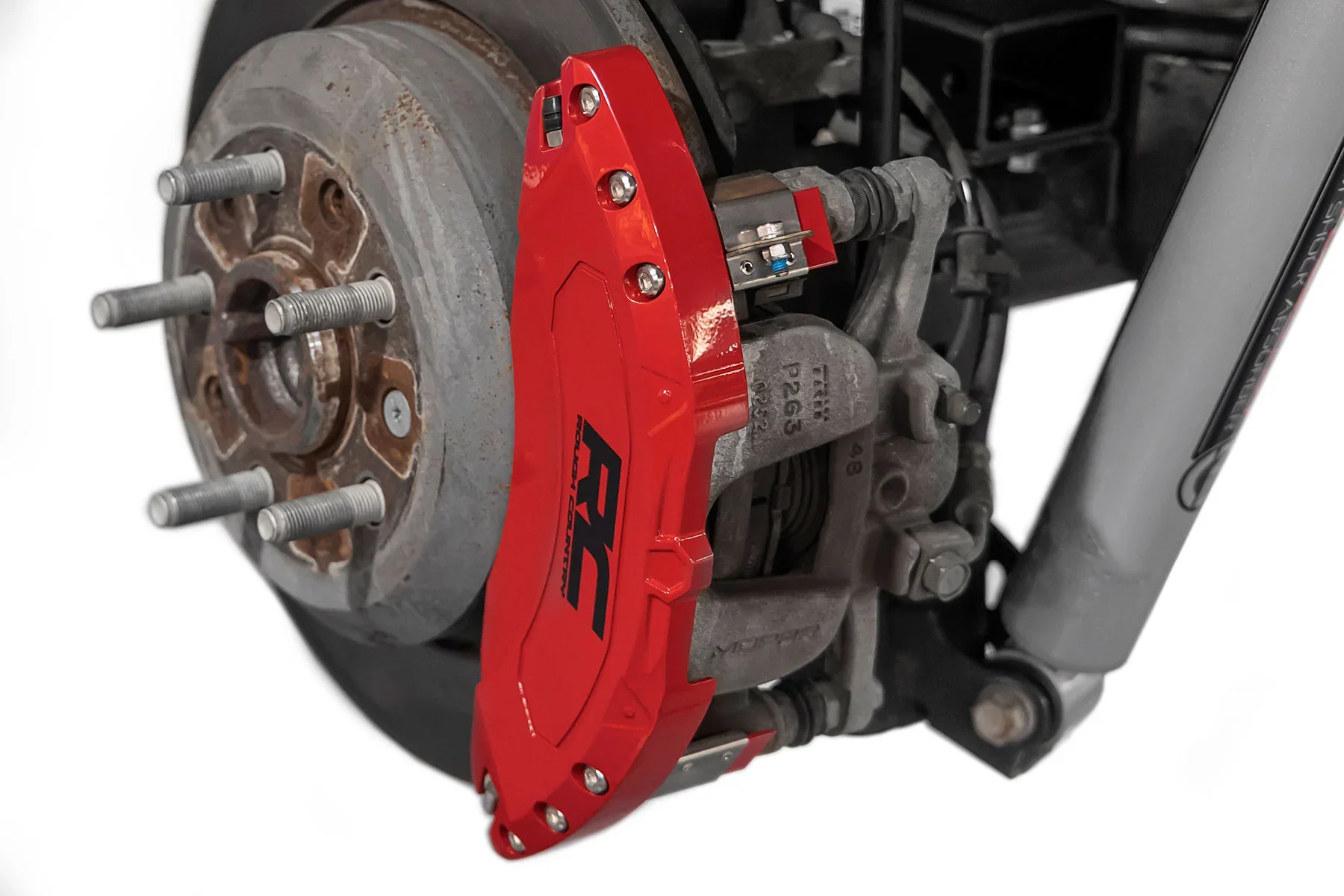 Rough Country Front and Rear Brake Caliper Covers For 4Runner (2003-2024) - Image 3