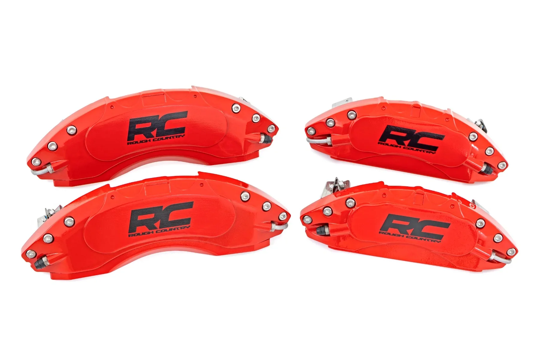 Rough Country Front and Rear Brake Caliper Covers For 4Runner (2003-2024) - Image 5