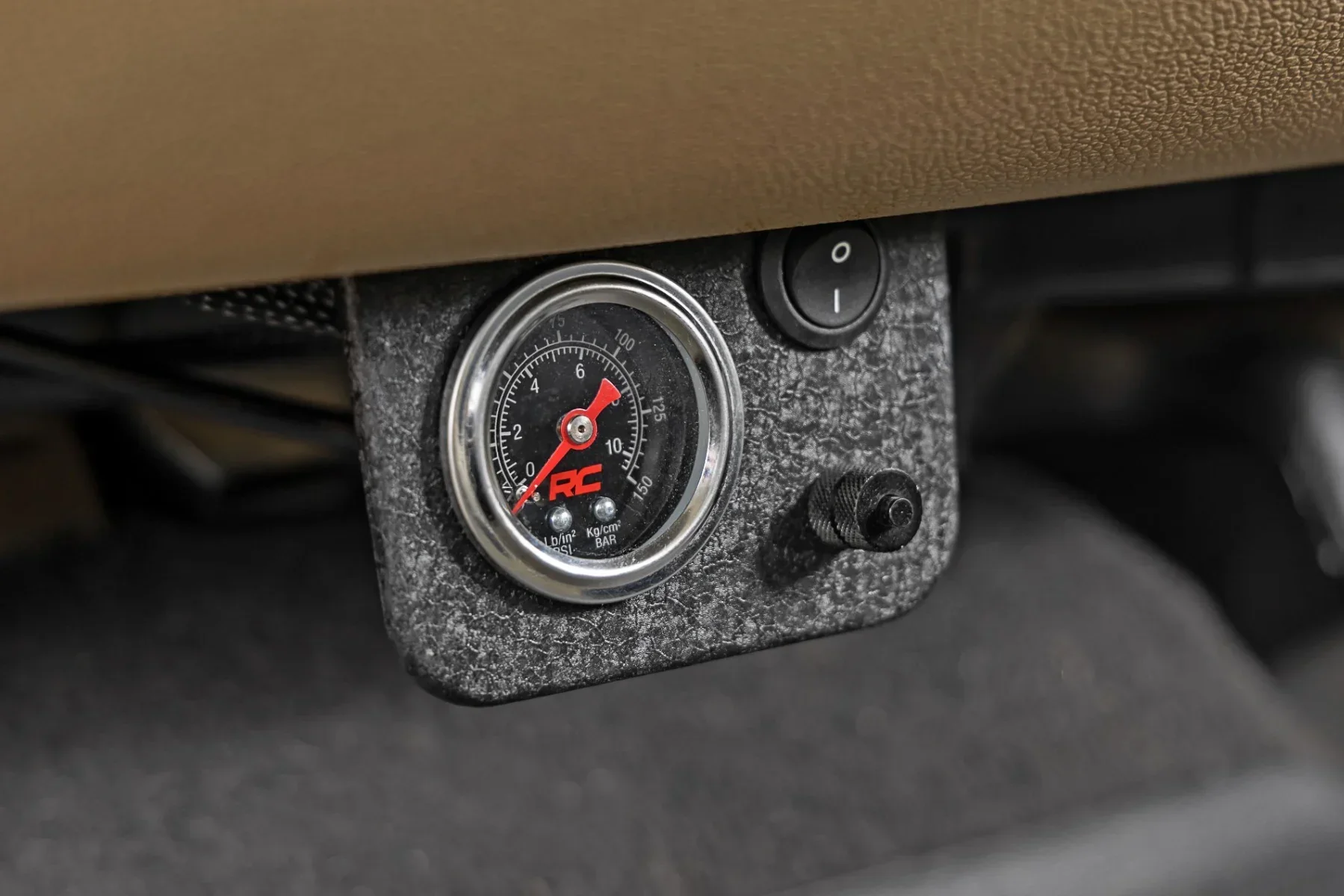 Rough Country Onboard Air Bag Compressor Kit w/Gauge - Image 3