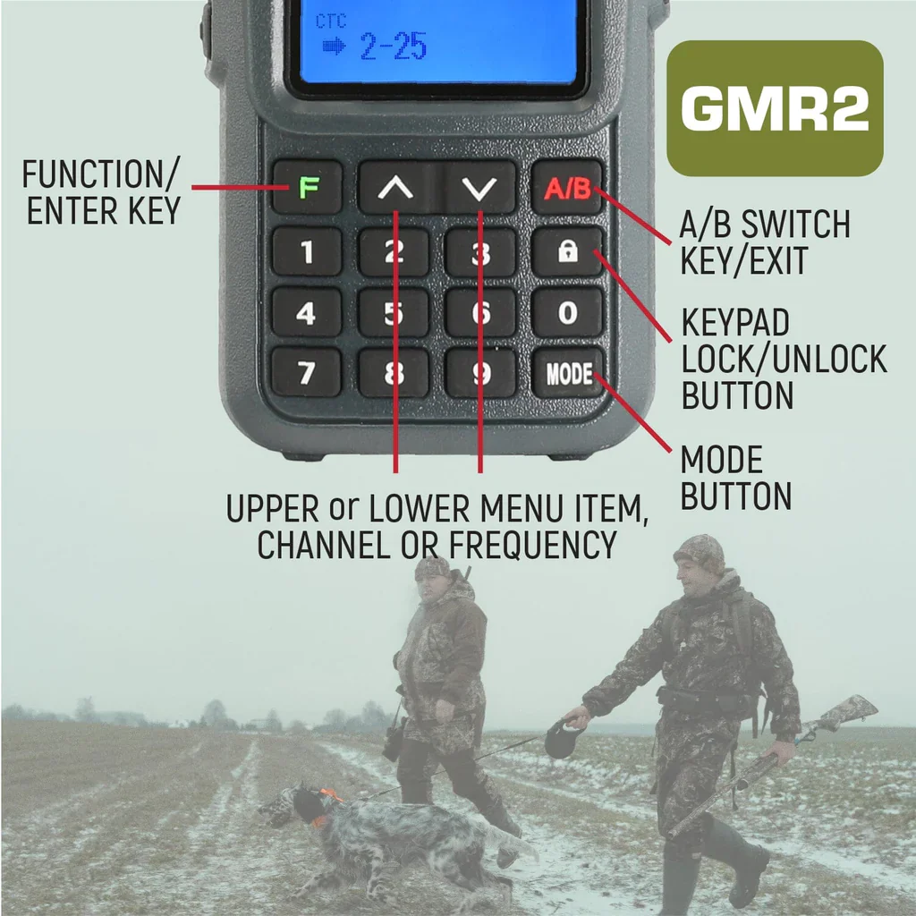 Rugged GMR2 GMRS/FRS Band Radio W/ Handheld Mic - Image 5