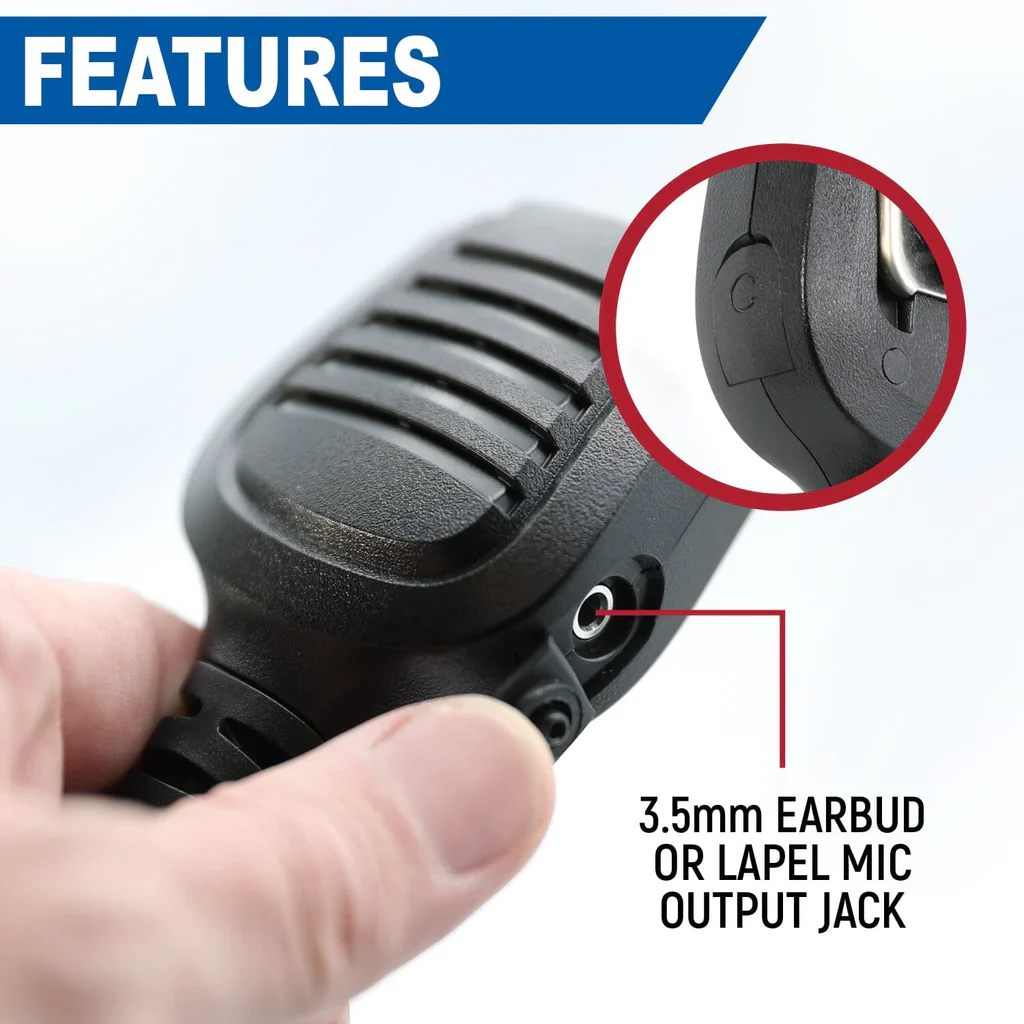 Rugged GMR2 GMRS/FRS Band Radio W/ Handheld Mic - Image 9