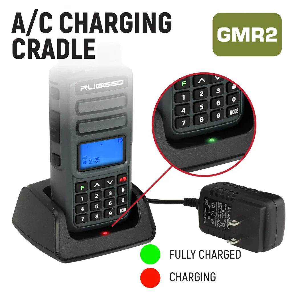 Rugged GMR2 Handheld GMRS/FRS Radio - Image 11