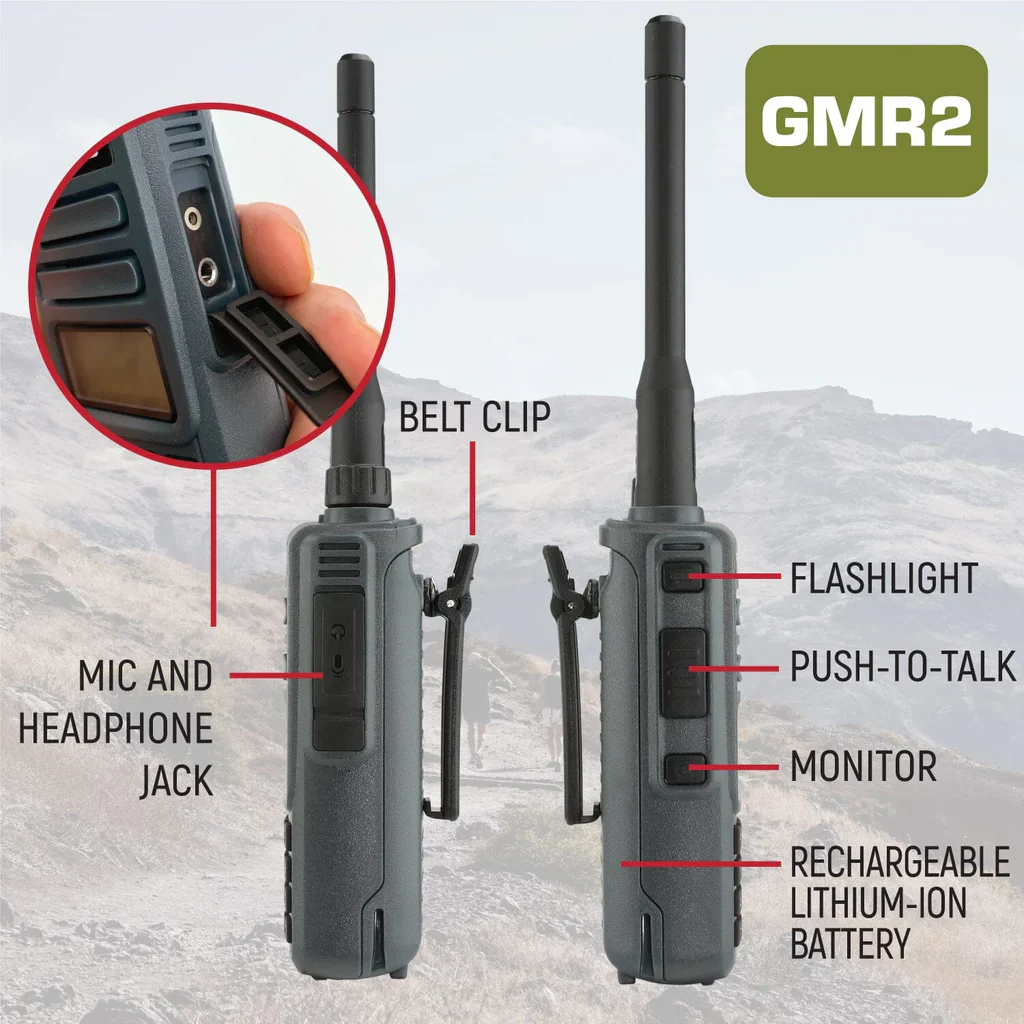 Rugged GMR2 Handheld GMRS/FRS Radio - Image 4