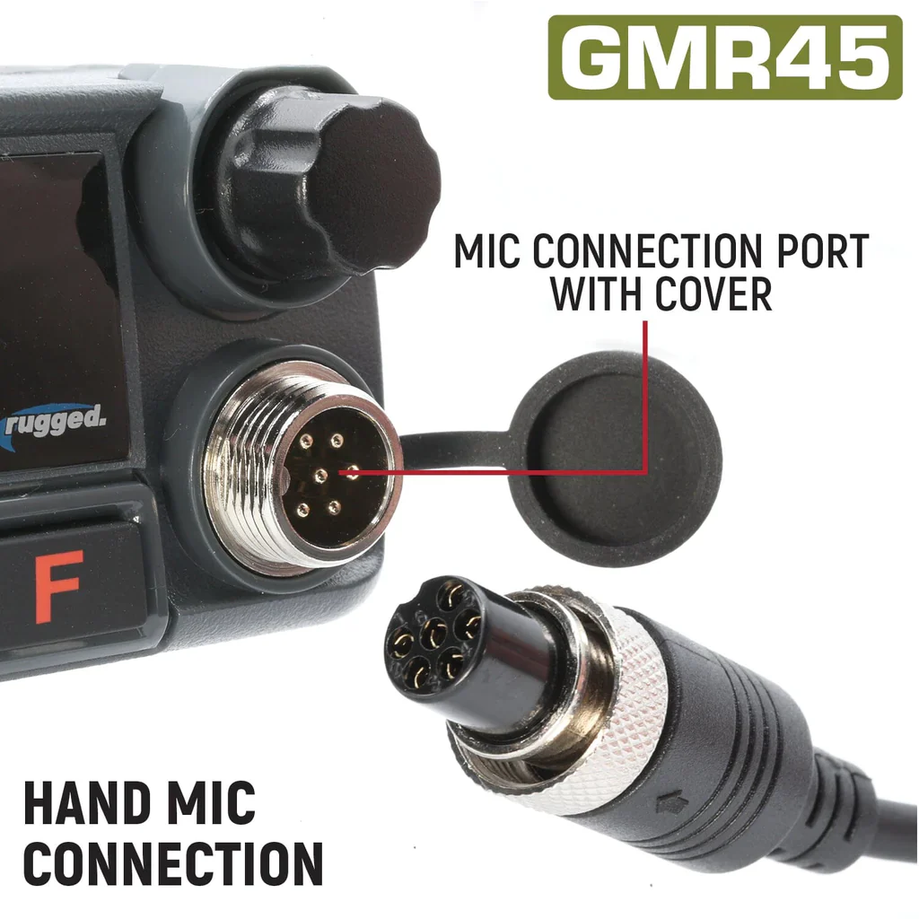 Rugged GMR45 High Power GMRS Band Mobile Radio - Image 8