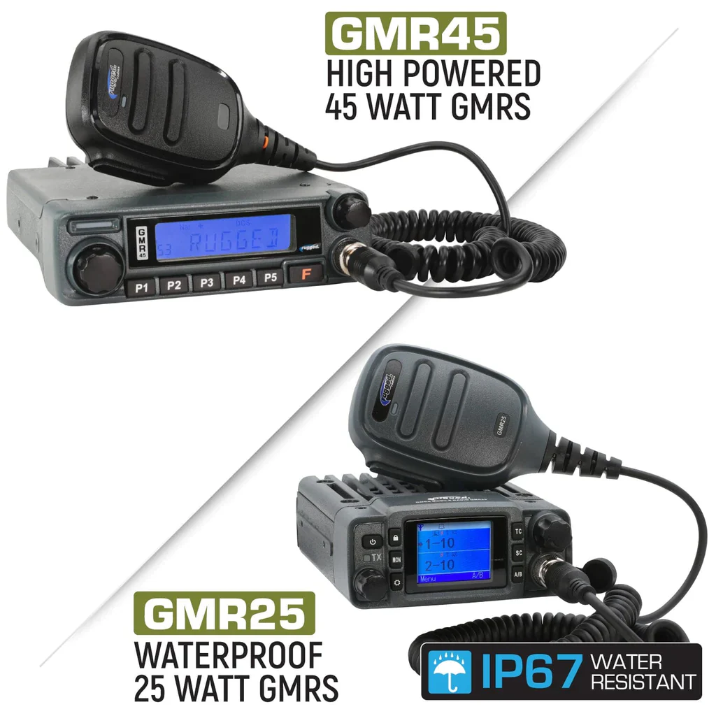 Rugged Two-Way GMRS Mobile Radio Kit For 4Runner - Image 3