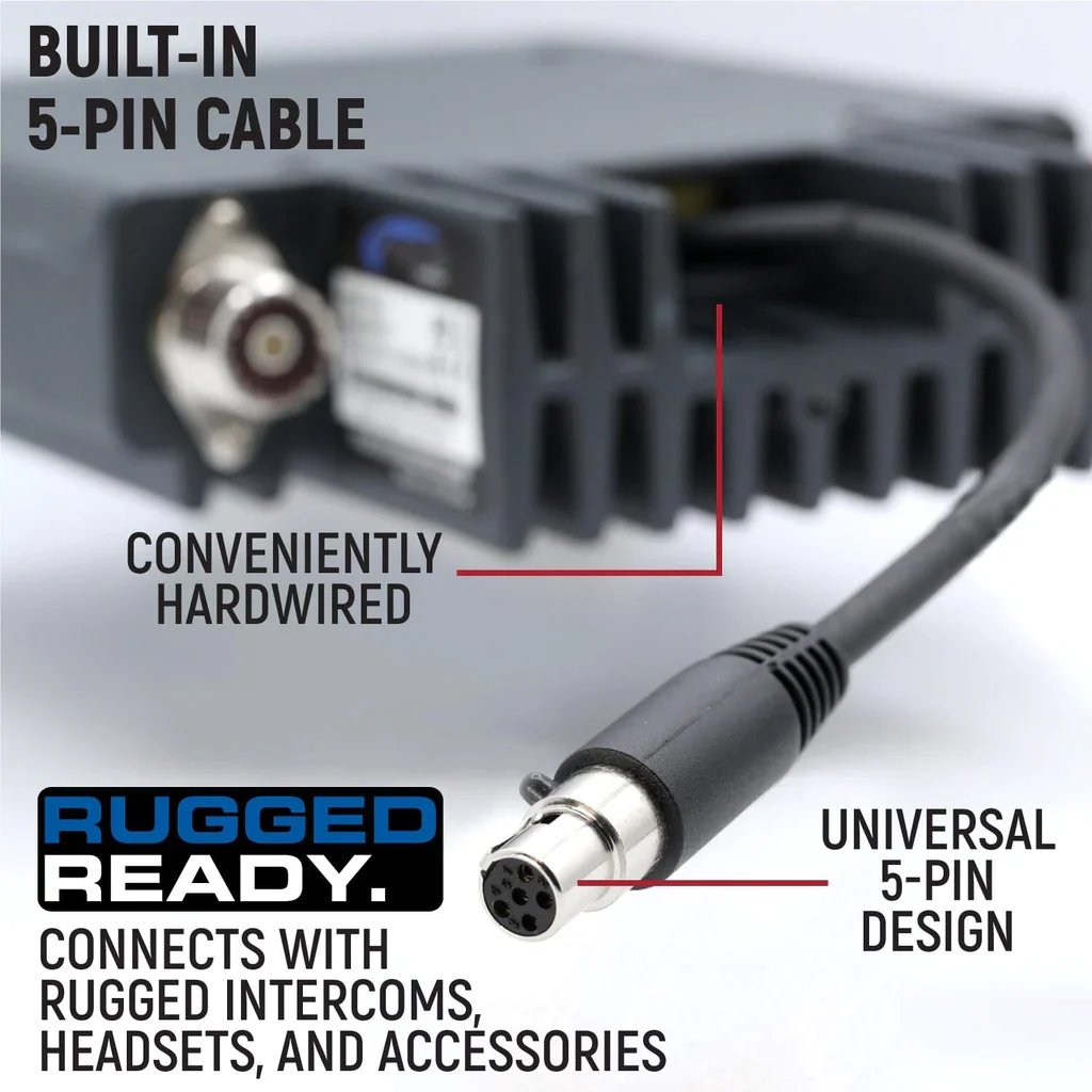 Rugged Two-Way GMRS Mobile Radio Kit For 4Runner - Image 4