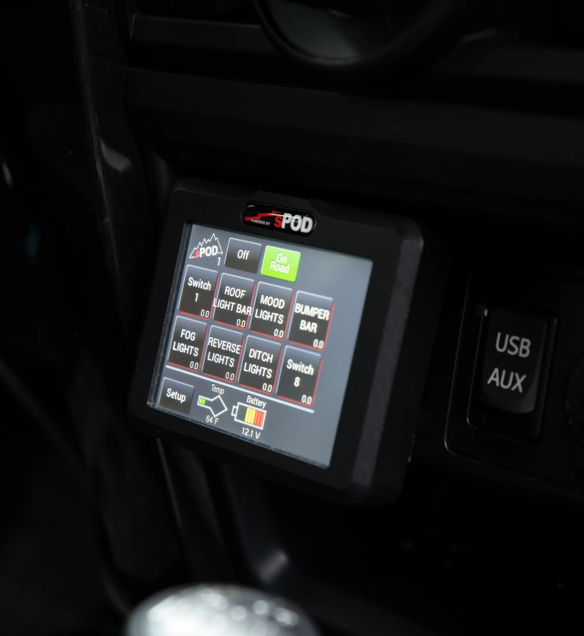 sPOD BantamX w/ Touchscreen: Universal (Full Kit w/ 36" Battery Cables) - Image 3