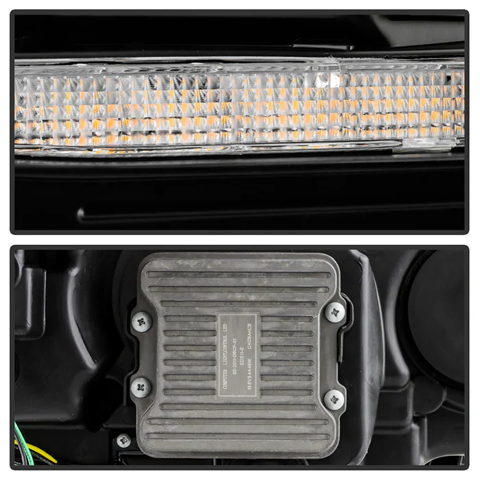 Spyder Apex Black LED Headlights W/Sequential Turn Signal For 4Runner (2014-2020) - Image 10