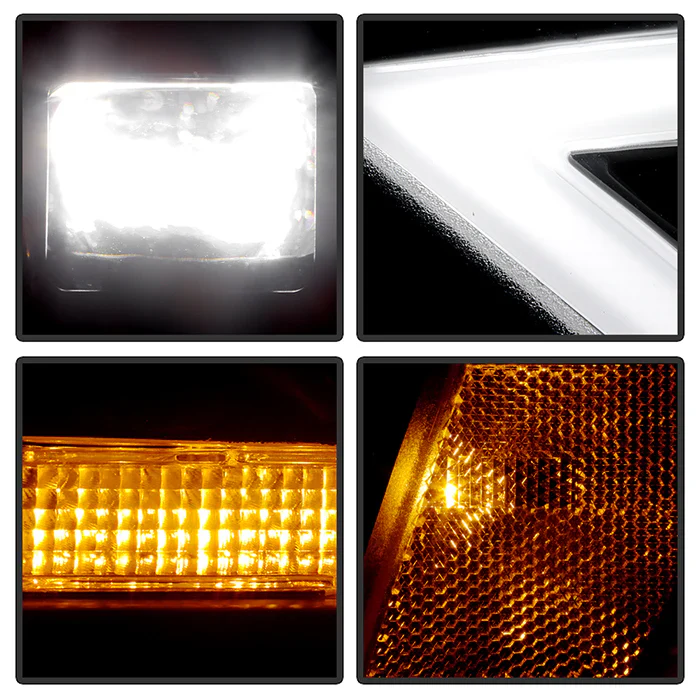 Spyder Apex Black LED Headlights W/Sequential Turn Signal For 4Runner (2014-2020) - Image 15