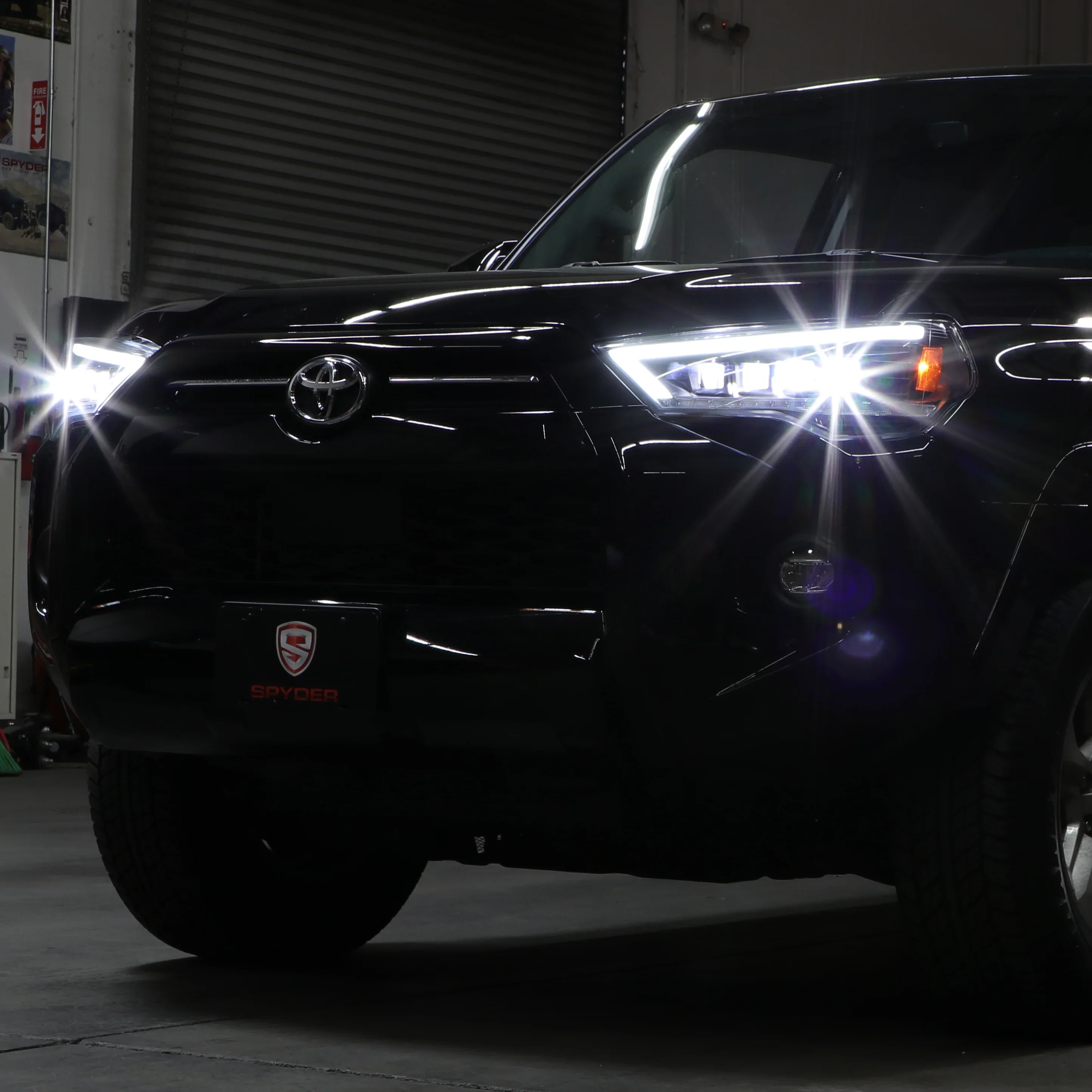 Spyder Apex Black LED Headlights W/Sequential Turn Signal For 4Runner (2014-2020) - Image 16