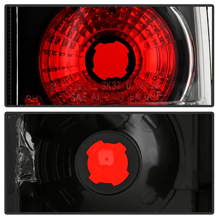 Spyder Black Euro Style Tail Lights For 4 Runner (1996-2002) - Image 5