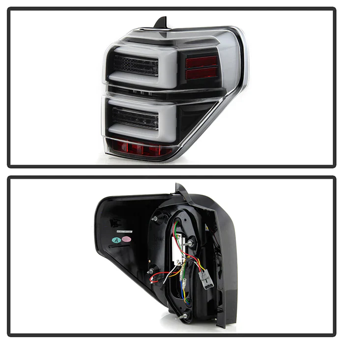 Spyder Black LED Tail Lights W/Sequential Turn Signal For 4Runner (2010-2023) - Image 3