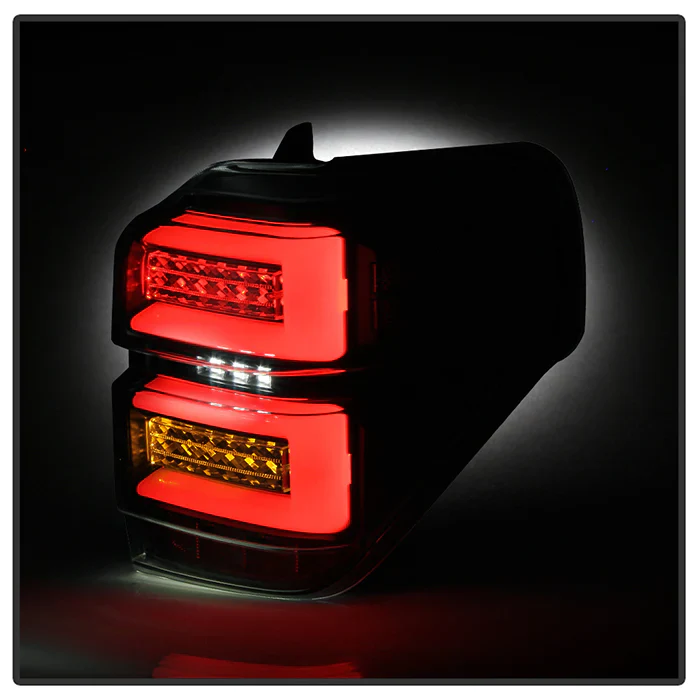 Spyder Black LED Tail Lights W/Sequential Turn Signal For 4Runner (2010-2023) - Image 8