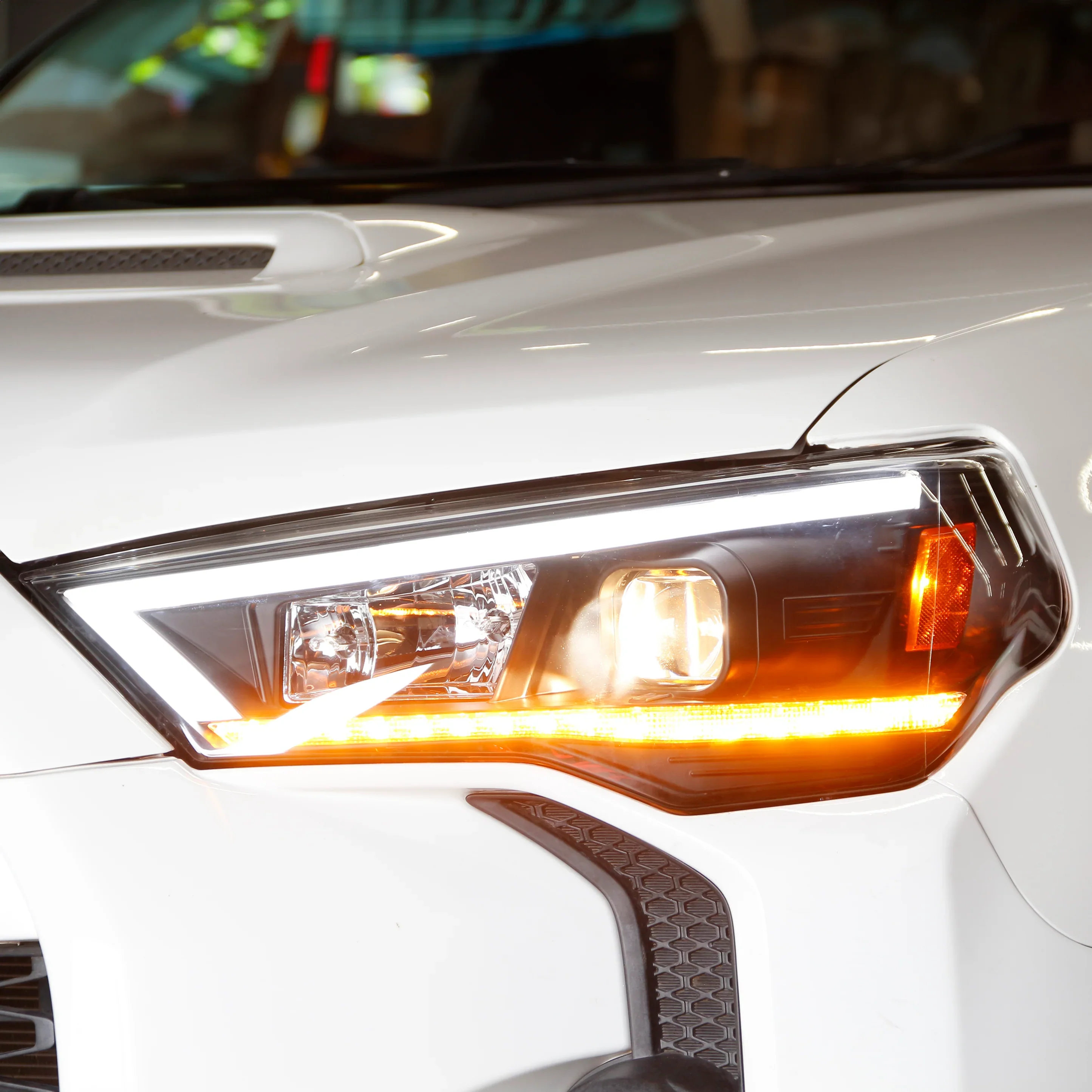 Spyder Black Projector Headlights W/Sequential LED For 4Runner (2014-2020) - Image 13