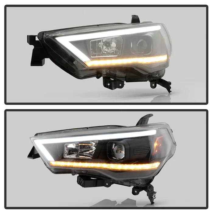 Spyder Black Projector Headlights W/Sequential LED For 4Runner (2014-2020) - Image 2