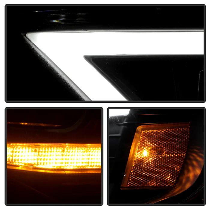 Spyder Black Projector Headlights W/Sequential LED For 4Runner (2014-2020) - Image 3