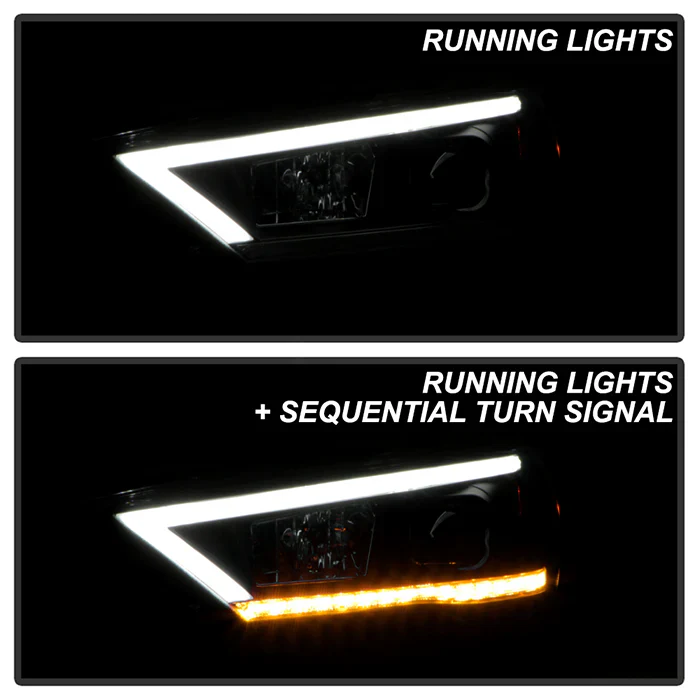Spyder Black Projector Headlights W/Sequential LED For 4Runner (2014-2020) - Image 4