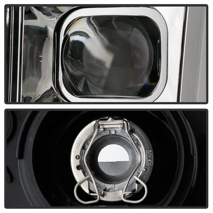 Spyder Chrome Projector Headlights For 4Runner (2010-2023) - Image 4